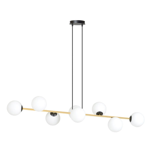 Gravity 8 pendellampe sort/opal