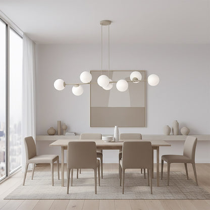 Magnus 8 pendellampe mokka/opal