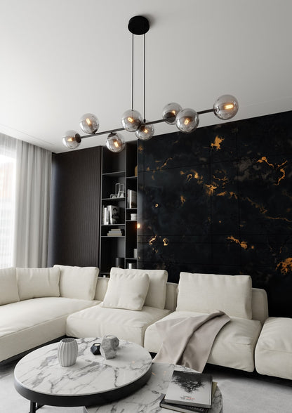 Rossi 8 loftpendel sort/grafit