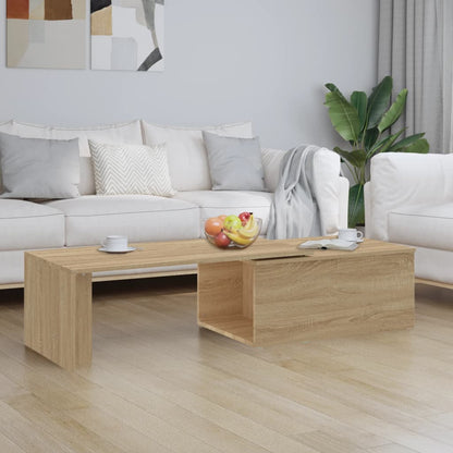 Sofabord 150X50X35 Cm Konstrueret Træ Antikt Træ