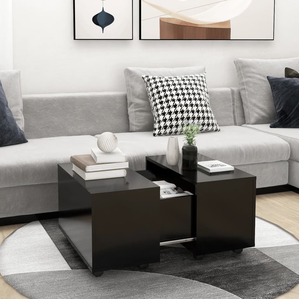 Sofabord 60X60X38 Cm Konstrueret Træ Kunsteg
