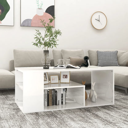 Sofabord 100X50X40 Cm Konstrueret Træ Egetræsfarve