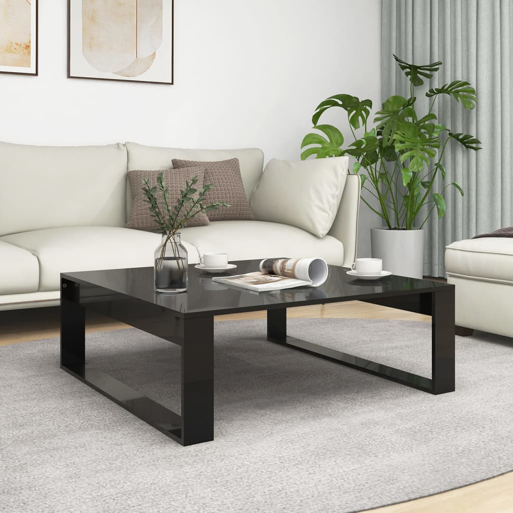 Sofabord 100X100X35 Cm Konstrueret Træ Kunsteg