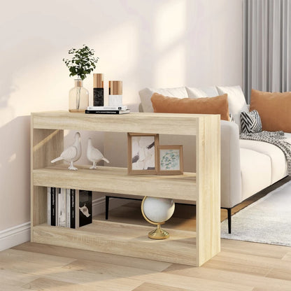 Bogreol 2 Niveauer 100 X 30 X 72 Cm Konstrueret Træ