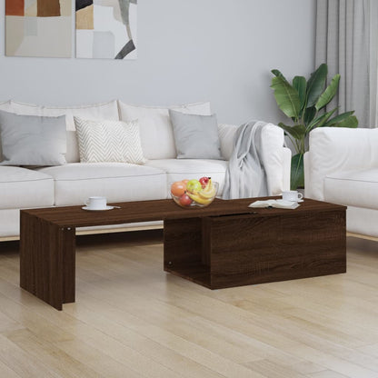 Sofabord 150X50X35 Cm Konstrueret Træ Antikt Træ