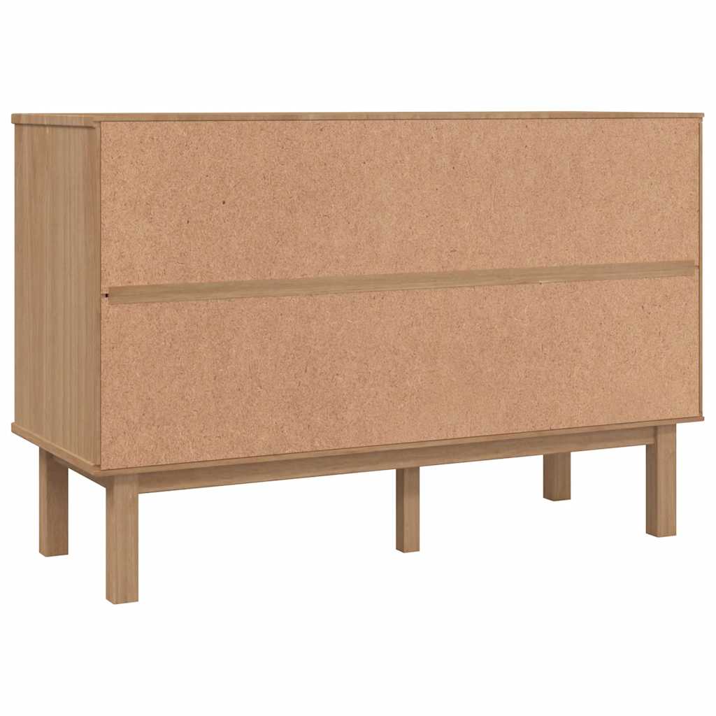 Kommode Otta 111X43X73,5 Cm Massivt Fyrretræ