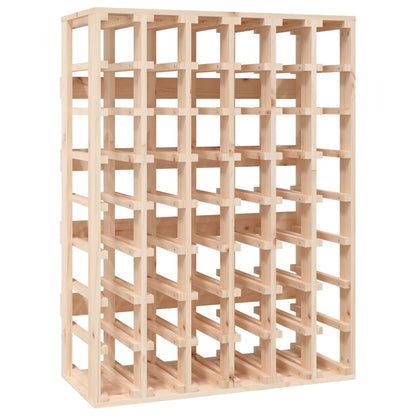Vinreol 70X33X94 Cm Massivt Fyrretræ