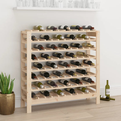 Vinreol 61,5X30X107,5 Cm Massivt Fyrretræ