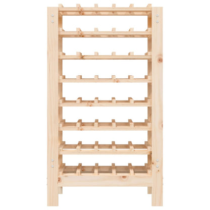 Vinreol 61,5X30X107,5 Cm Massivt Fyrretræ