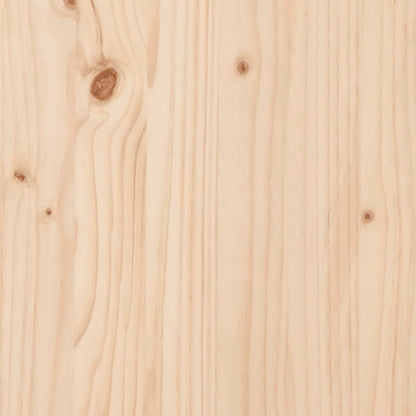 Vinreol 61,5X30X107,5 Cm Massivt Fyrretræ