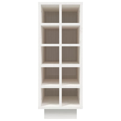Vinskab 23X34X61 Cm Massivt Fyrretræ