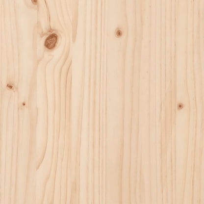 Bænk 110X41X76,5 Cm Massivt Fyrretræ