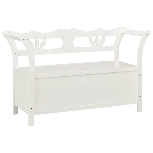 Bænk 107X45X75,5 Cm Massivt Fyrretræ