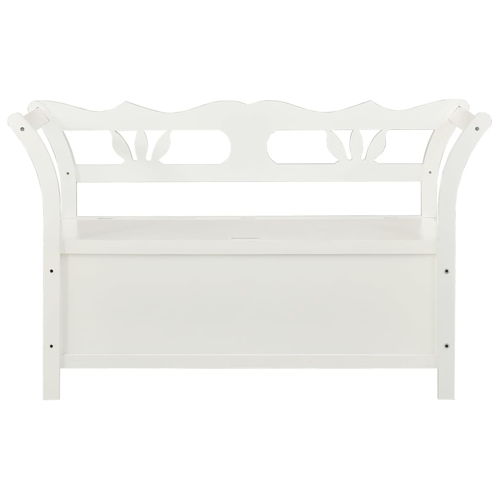 Bænk 107X45X75,5 Cm Massivt Fyrretræ