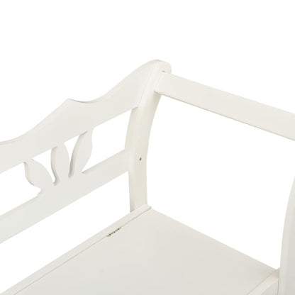 Bænk 107X45X75,5 Cm Massivt Fyrretræ