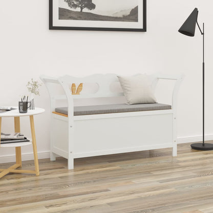 Bænk 107X45X75,5 Cm Massivt Fyrretræ