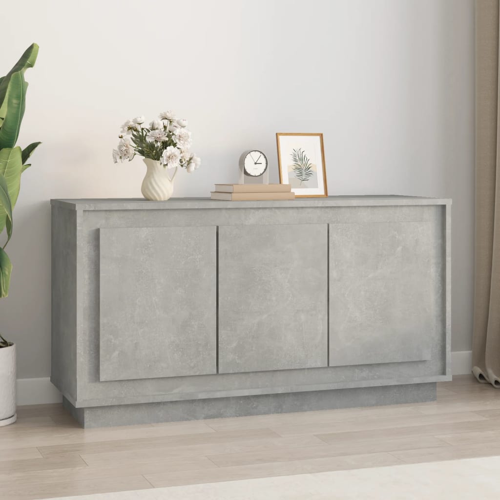 Skænk Håndlavet Eg 102X35X55 Cm Konstrueret Træ