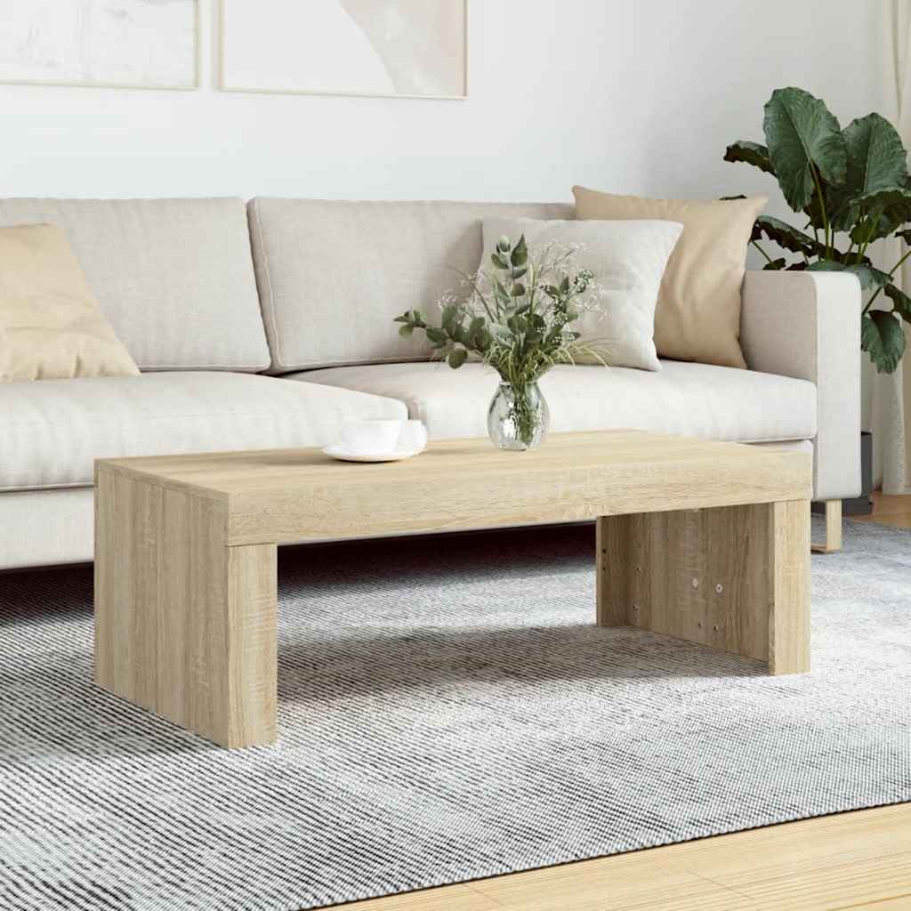 Sofabord 102X50X35 Cm Konstrueret Træ Kunsteg