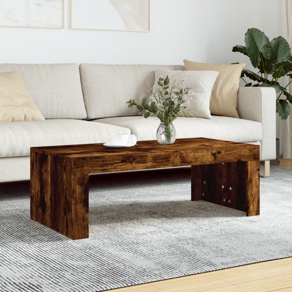Sofabord 102X50X35 Cm Konstrueret Træ Kunsteg