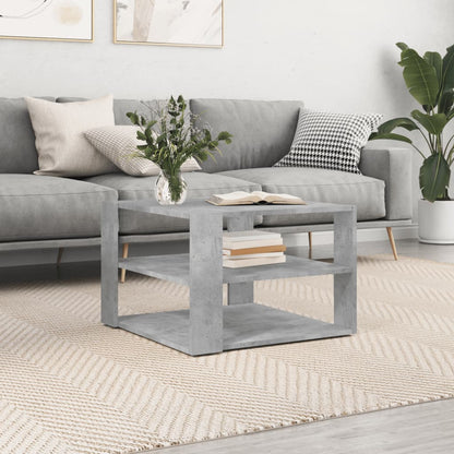Sofabord 58X58X40 Cm Konstrueret Træ Kunsteg