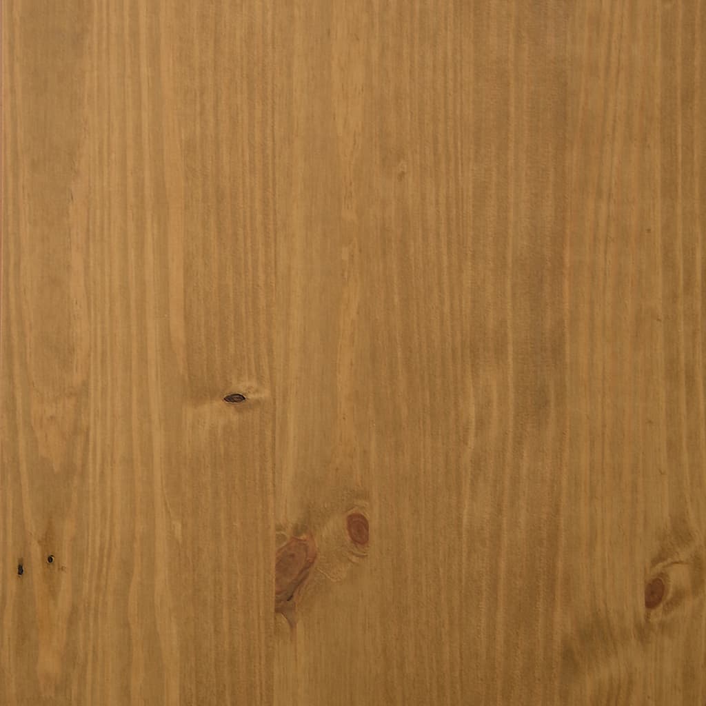 Kommode Flam 80X40X80 Cm Massivt Fyrretræ