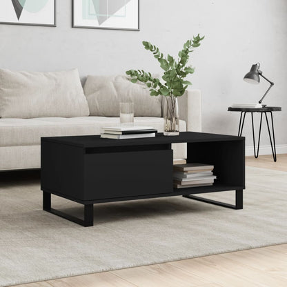 Sofabord 90X50X36,5 Cm Konstrueret Træ Gammeldags Træ