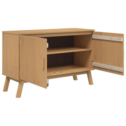 Skænk Olden 114X43X73,5 Cm Massivt Fyrretræ