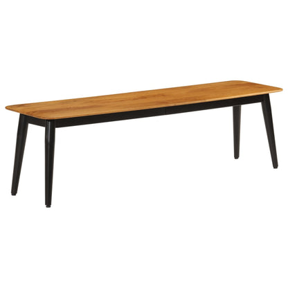 Bænk 160X40X45 Cm Massivt Mangotræ