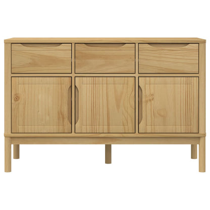 Skænk Floro 114X43X74 Cm Massivt Fyrretræ