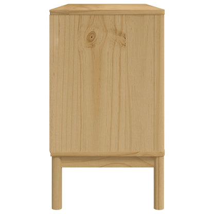 Skænk Floro 114X43X74 Cm Massivt Fyrretræ