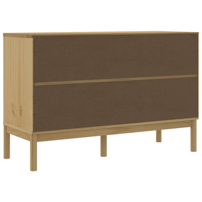 Skænk Floro 114X43X74 Cm Massivt Fyrretræ
