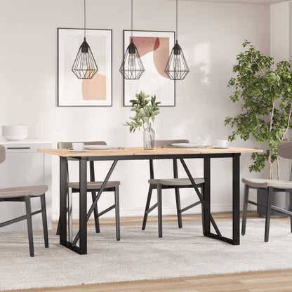 Bordben Til Spisebord 120X60X73 Cm O-Stel Stål