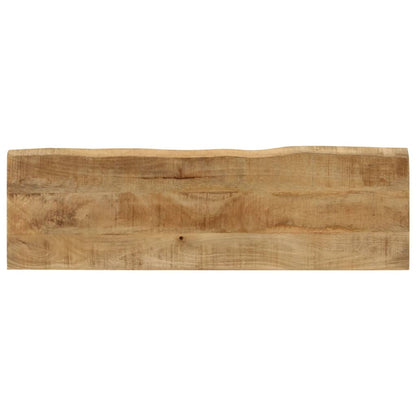 Bænk Med Naturlig Kant 105 Cm