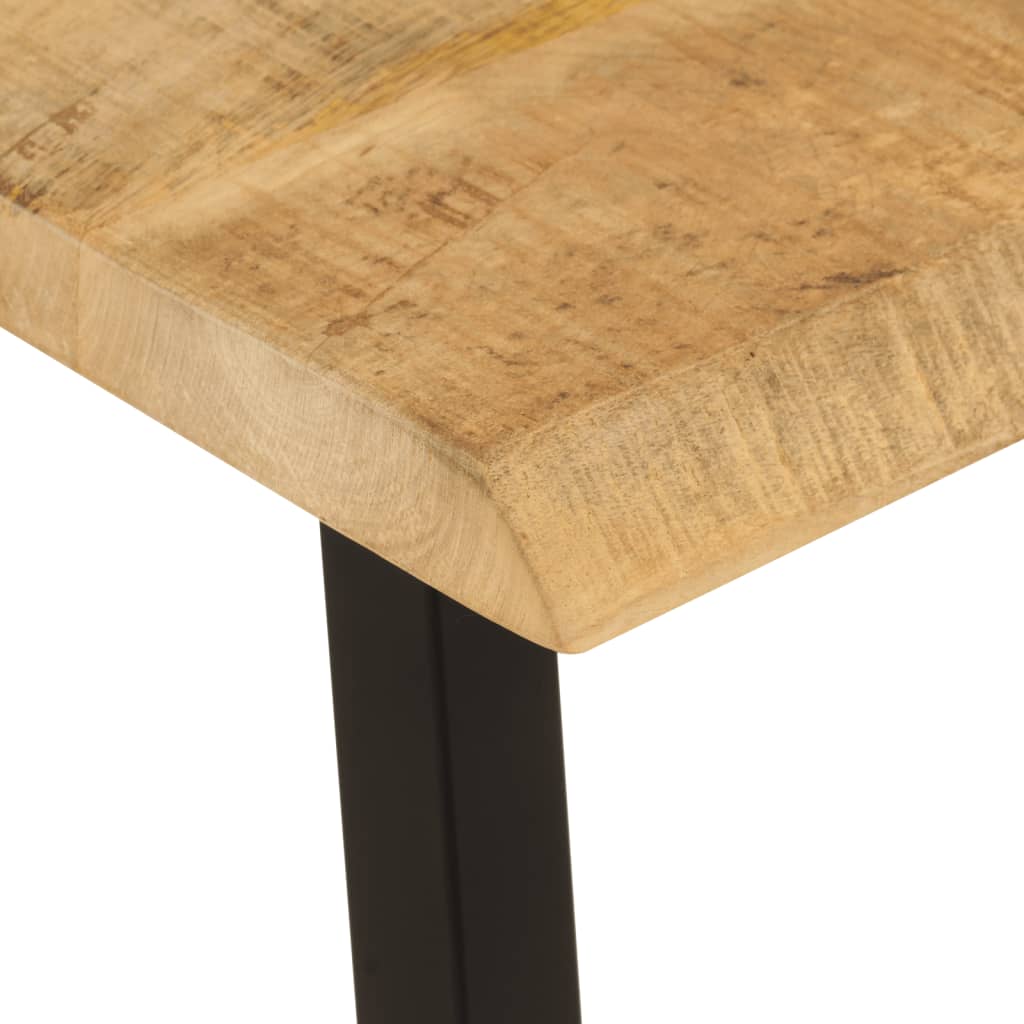 Bænk Med Naturlig Kant 105 Cm