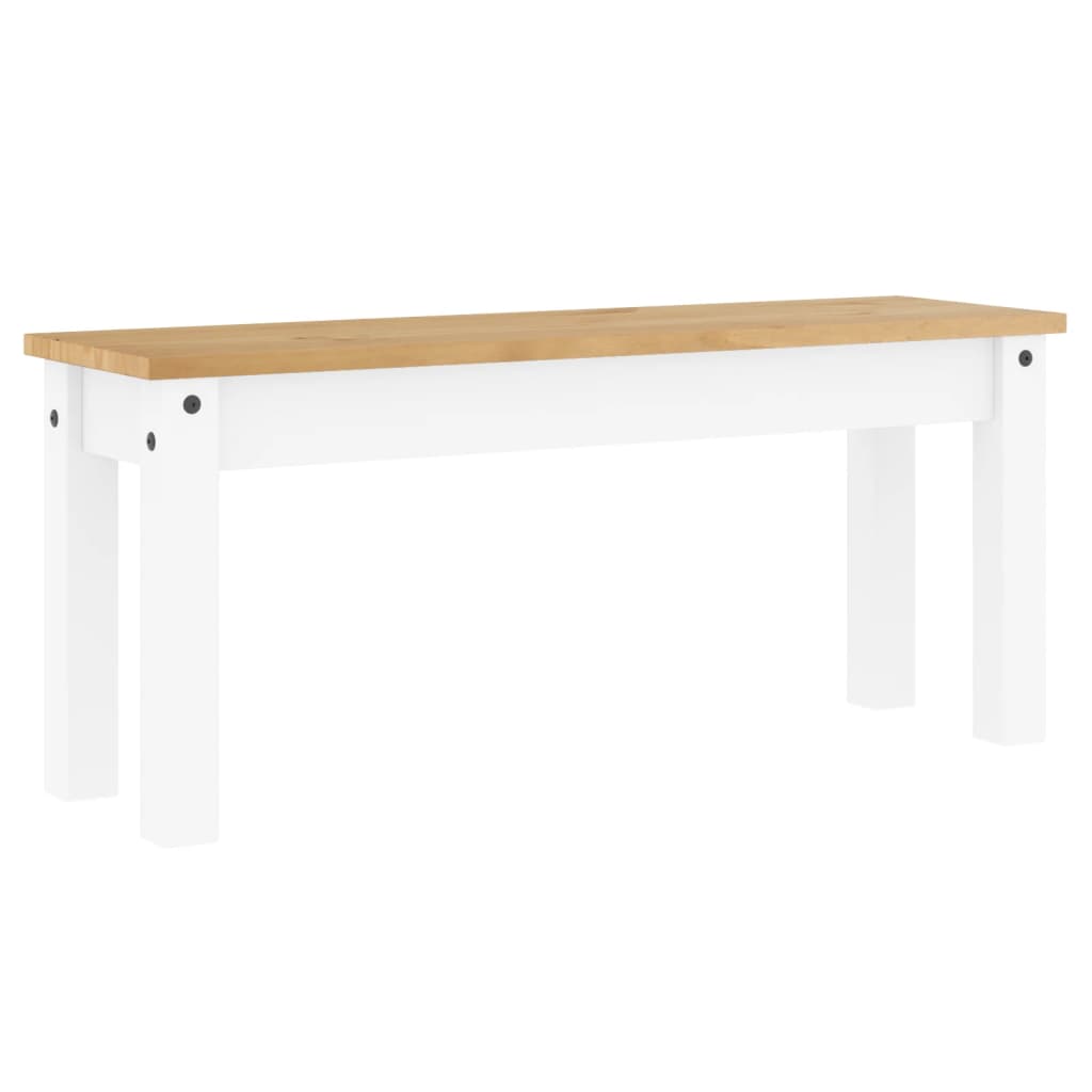 Spisebordsbænk Panama 105X30X45 Cm Massivt Fyrretræ