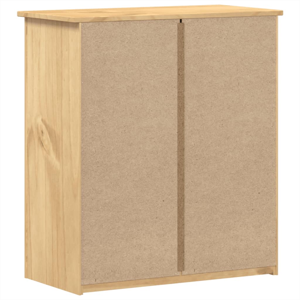 Kommode Corona 80X40X89 Cm Massivt Fyrretræ