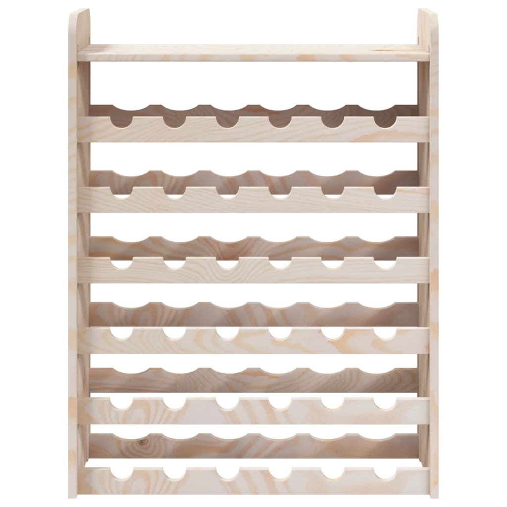 Vinreol Med Topplade 67,5X25X87 Cm Massivt Fyrretræ