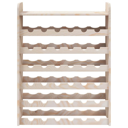 Vinreol Med Topplade 67,5X25X87 Cm Massivt Fyrretræ