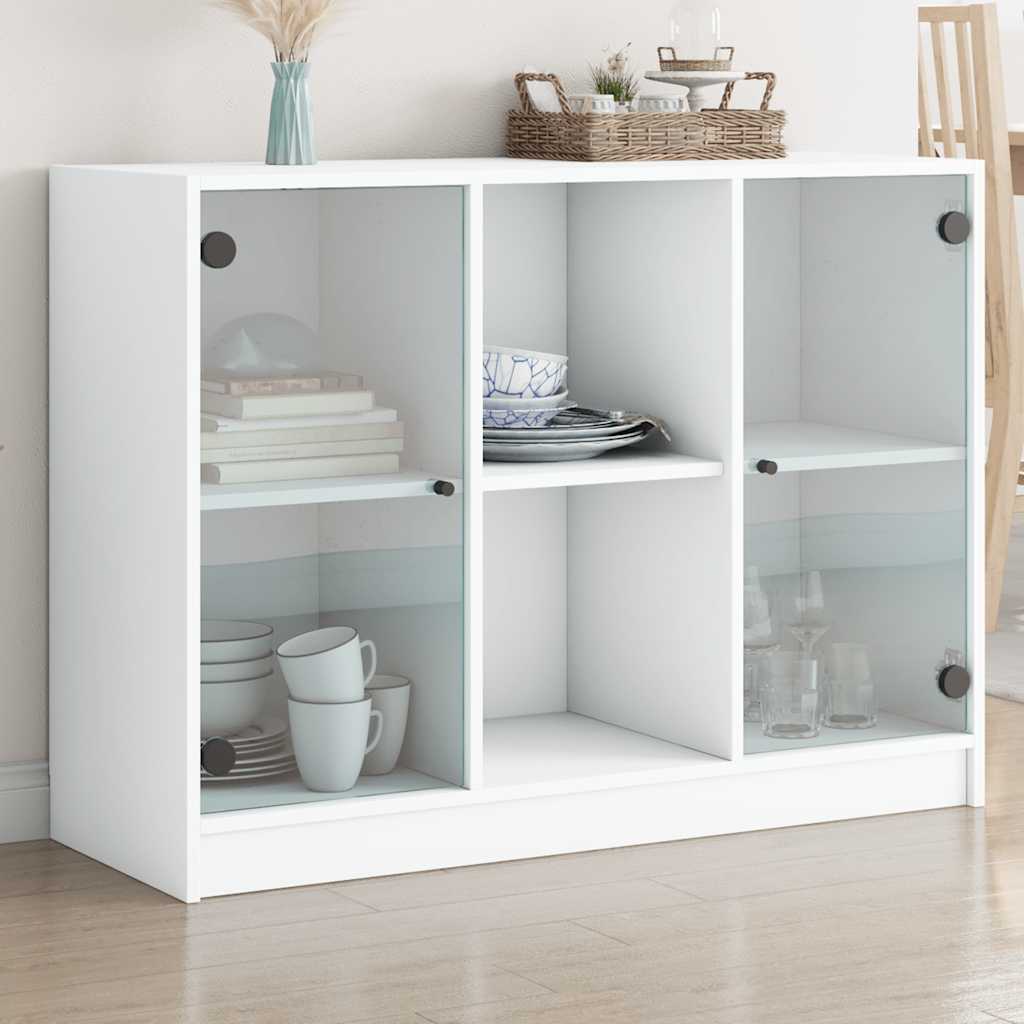 Skænk 102X37X75,5 Cm Konstrueret Træ Kunsteg
