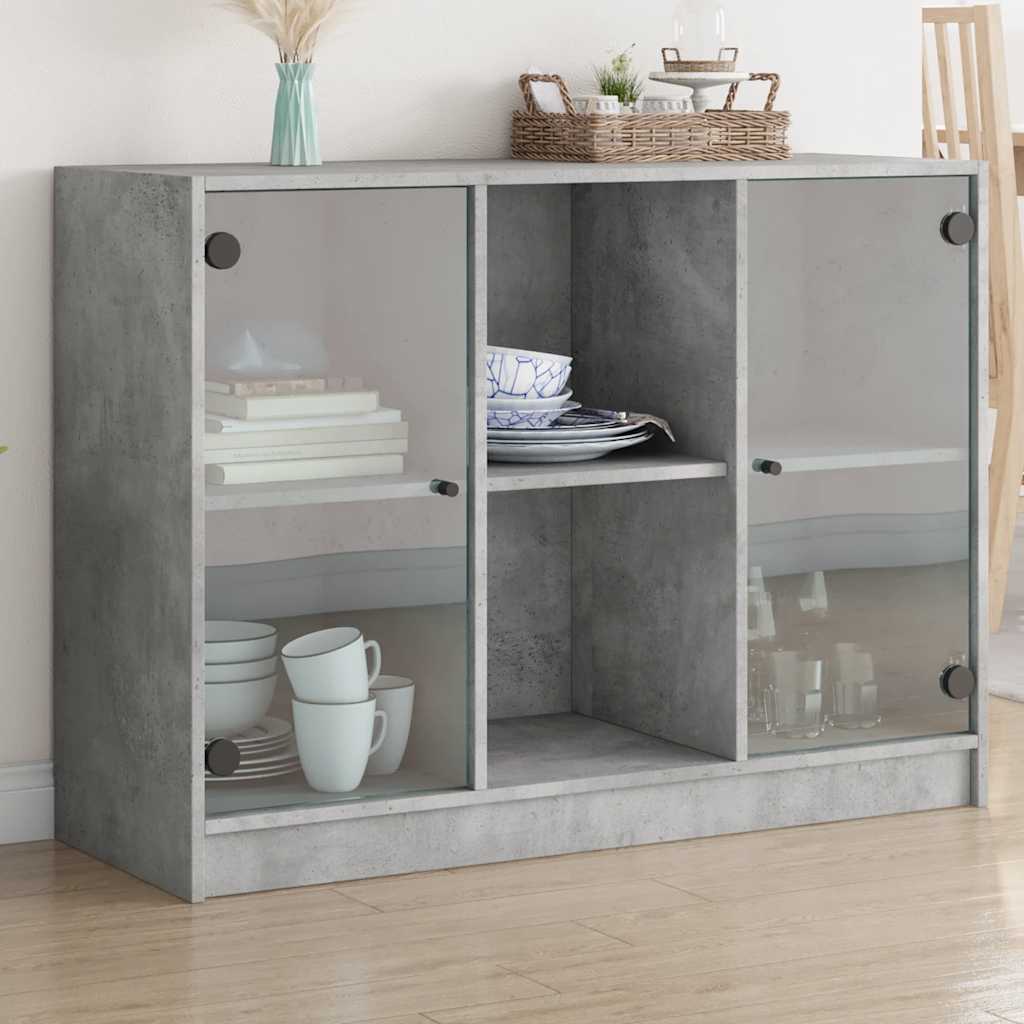 Skænk 102X37X75,5 Cm Konstrueret Træ Kunsteg