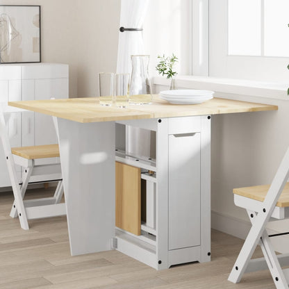 Spisebord Corona Foldbart Massivt Fyrretræ