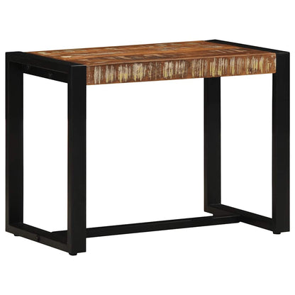 Bænk 80X35X45 Cm Massivt Flerfarvet