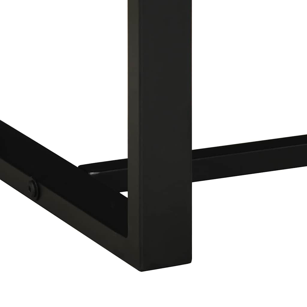 Bænk 80X35X45 Cm Massivt Flerfarvet