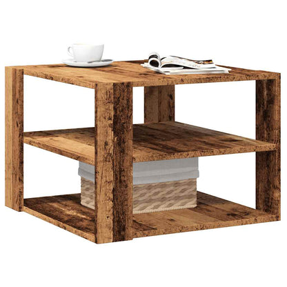 Sofabord 58X58X40 Cm Konstrueret Træ Kunsteg