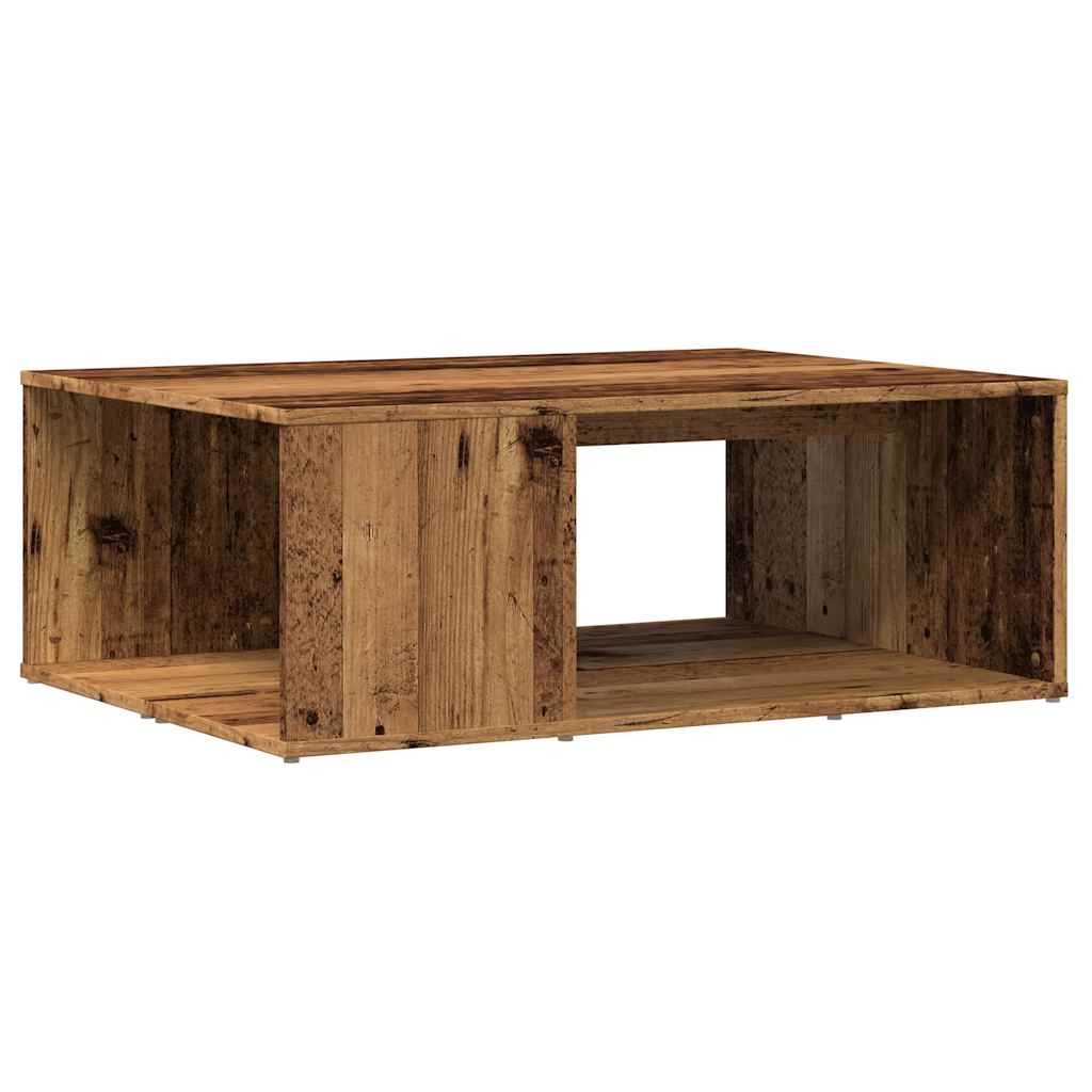 Sofabord 90X67X33 Cm Konstrueret Træ Antikt Træ