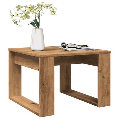 Sofabord 100X100X35 Cm Konstrueret Træ Kunsteg