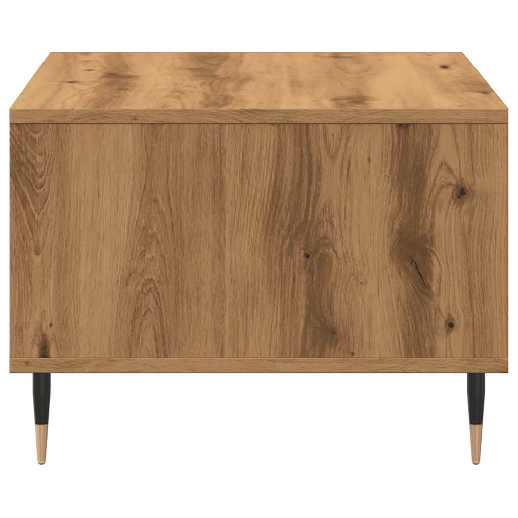 Sofabord 60X50X36,5 Cm Konstrueret Træ Kunsteg