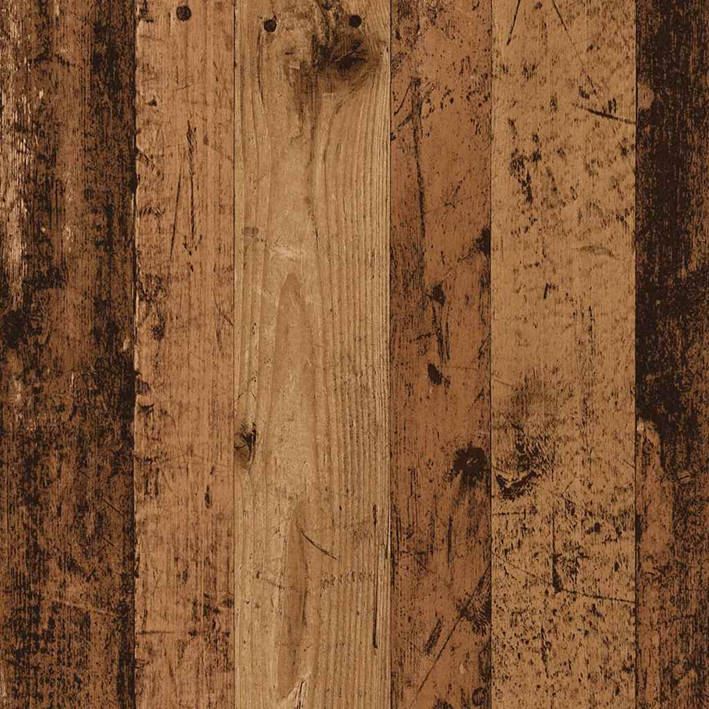 Sofabord 90X50X36,5 Cm Konstrueret Træ Gammeldags Træ