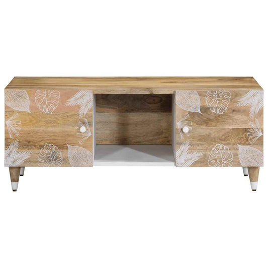 Sofabord 100X54X40 Cm Massivt Mangotræ