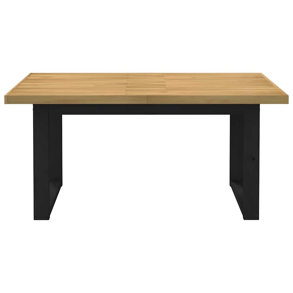 Spisebord Noain A-Formede Ben 160X90X75 Cm Massivt Træ Fyrretræ